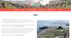 Desktop Screenshot of peninsulacelebrations.ca