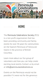 Mobile Screenshot of peninsulacelebrations.ca